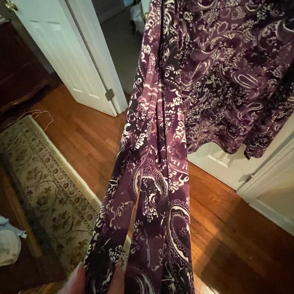 Lily and Kate purple wrap dress - Picture 5 of 5